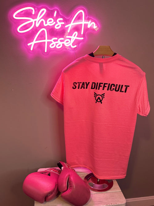 She's An Asset- Pink T-Shirt